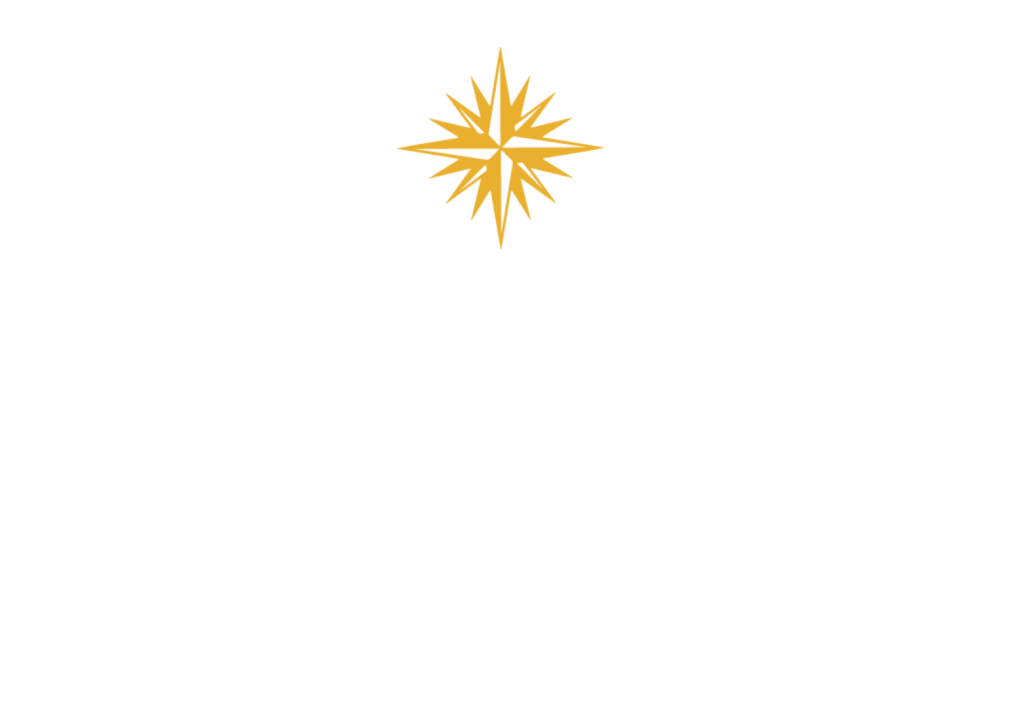 White Tradecraft logo with yellow star above