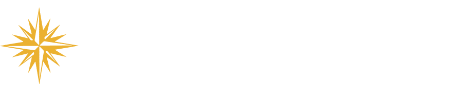 White tradecraft logo with star on the left side