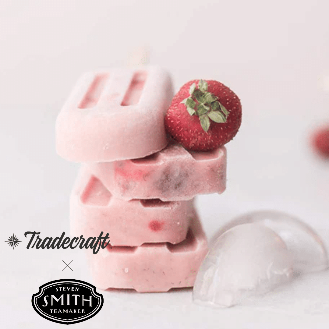 Peppermint Strawberry Popsicles: Tradecraft & Steven Smith Teamaker