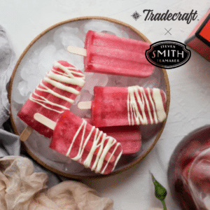 Mango Hibiscus Iced Tea Popsicles: Tradecraft & Steven Smith Teamaker