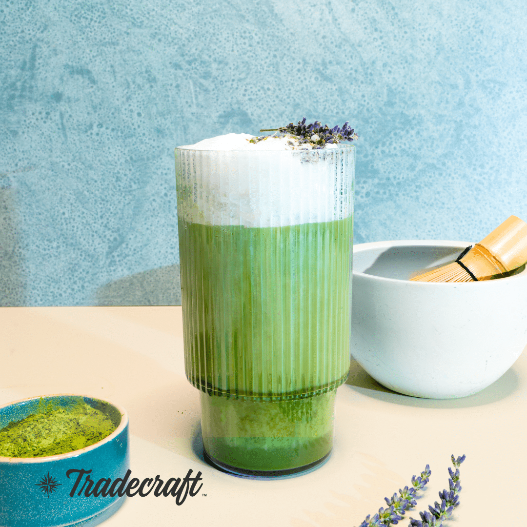 Lavender Bergamot Matcha Latte: Tradecraft
