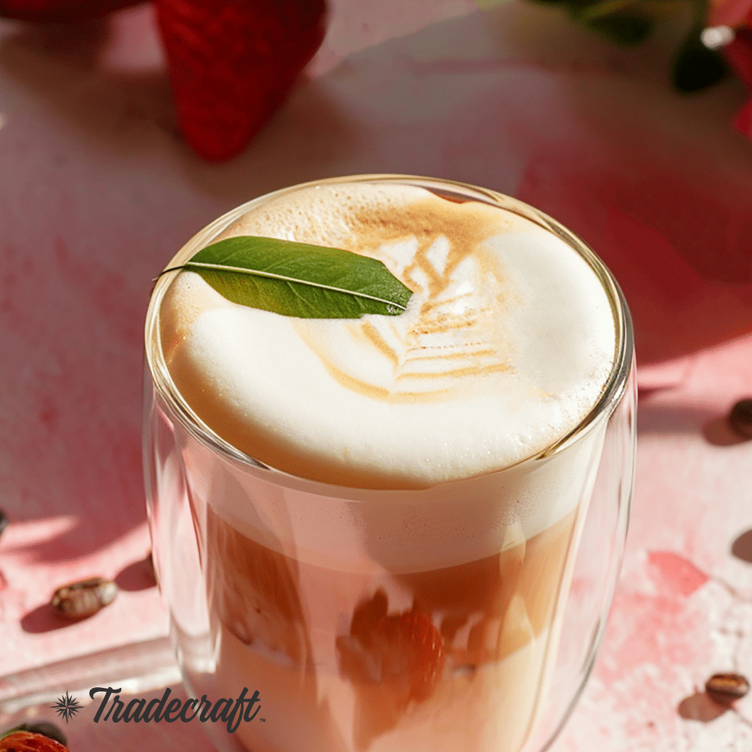 Strawberries & Cream Latte: Tradecraft